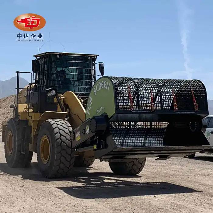Side-Dump Loader Bucket